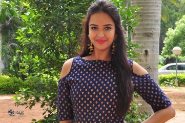 Poojitha Ponnada At Darshakudu Movie Press Meet